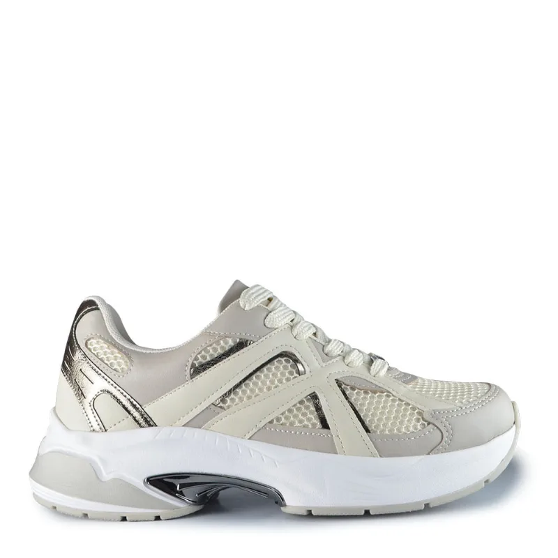 Tênis Casual Vizzano Feminino 1487.203 31795 TEC BCO OFF/CZ 39