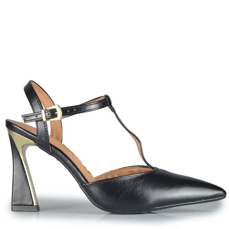 Scarpin Vizzano Feminino 1388.215 29918 NP GARDA PRETO 34