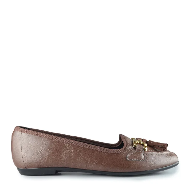 Sapatilha Moleca Feminina 5729.143 31653 NP CHOCOLATE 40