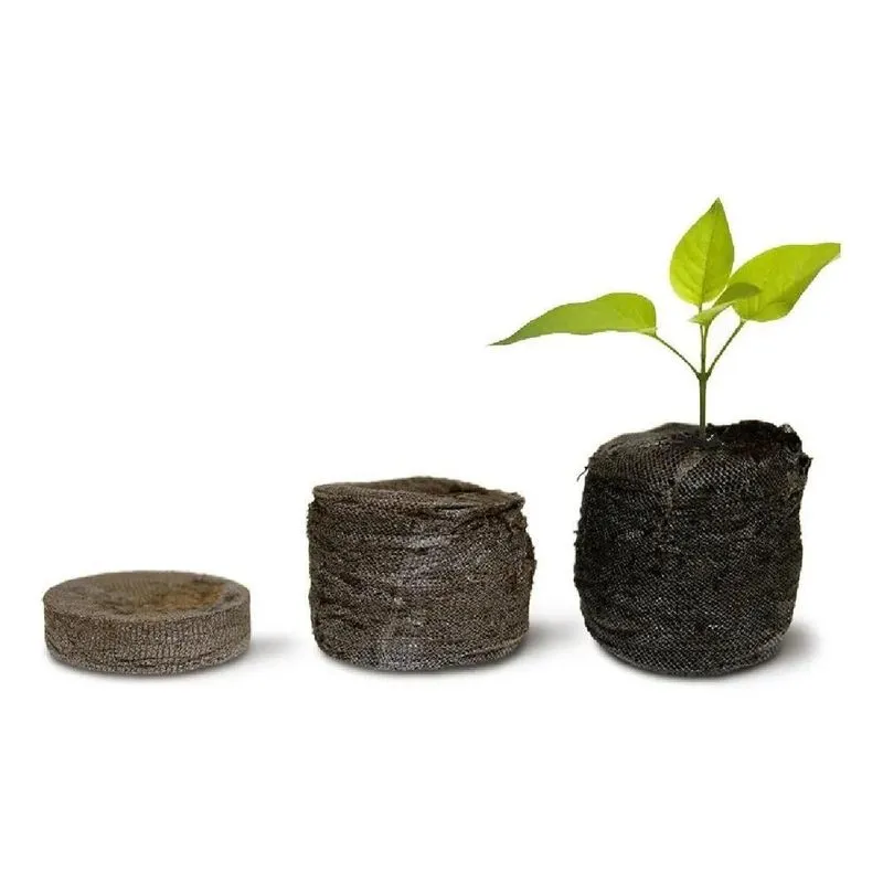 10x Célula De Germinação E Clonagem Jiffy - 2,5x3,5cm (10un