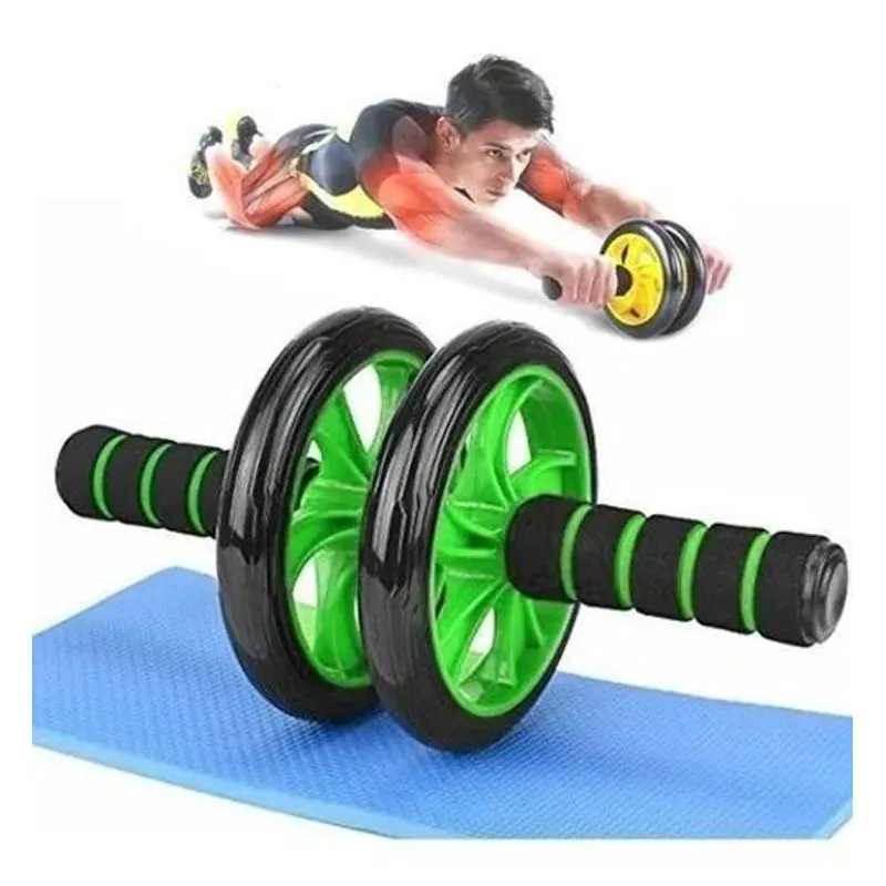 5x Rolinho Exercícios Rodinha Abdominal Aparelho Fitness Abd