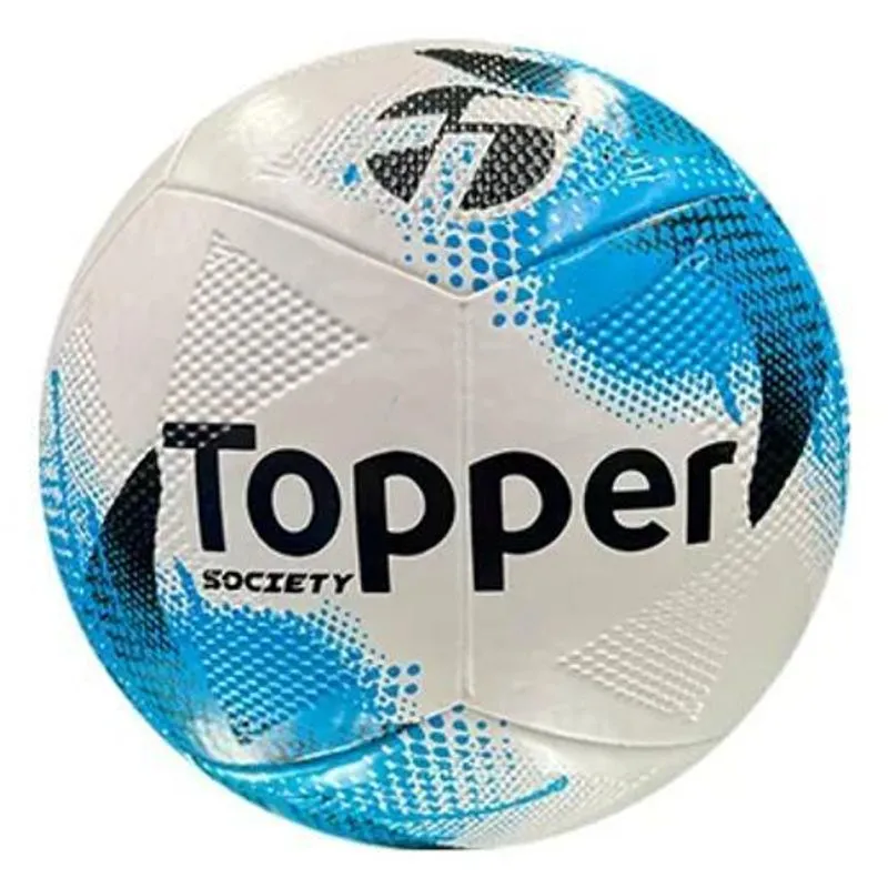 Bola Campo Topper Slick Oficial 2020 Azul/ama - Azul Society