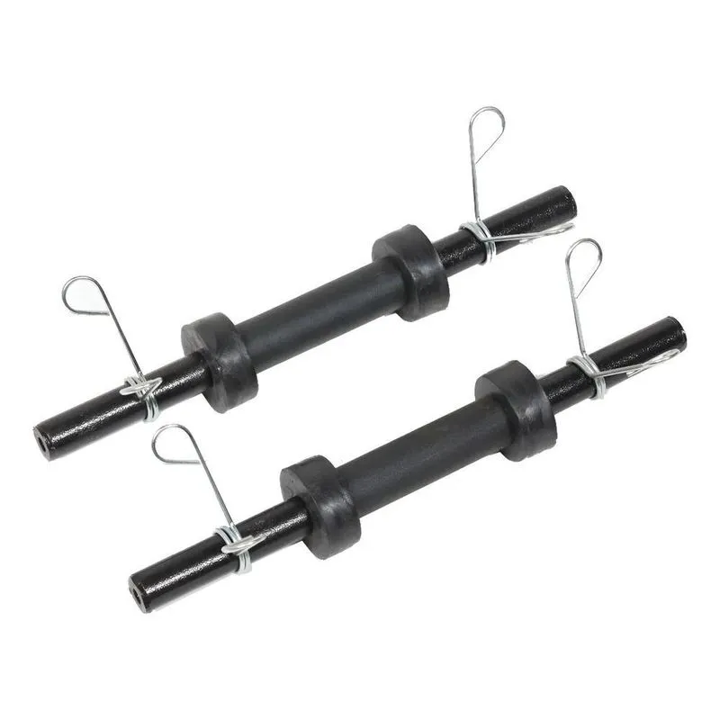 Par Halter Barra De 40 Cm Pintada, Presilha E Pegada Embor