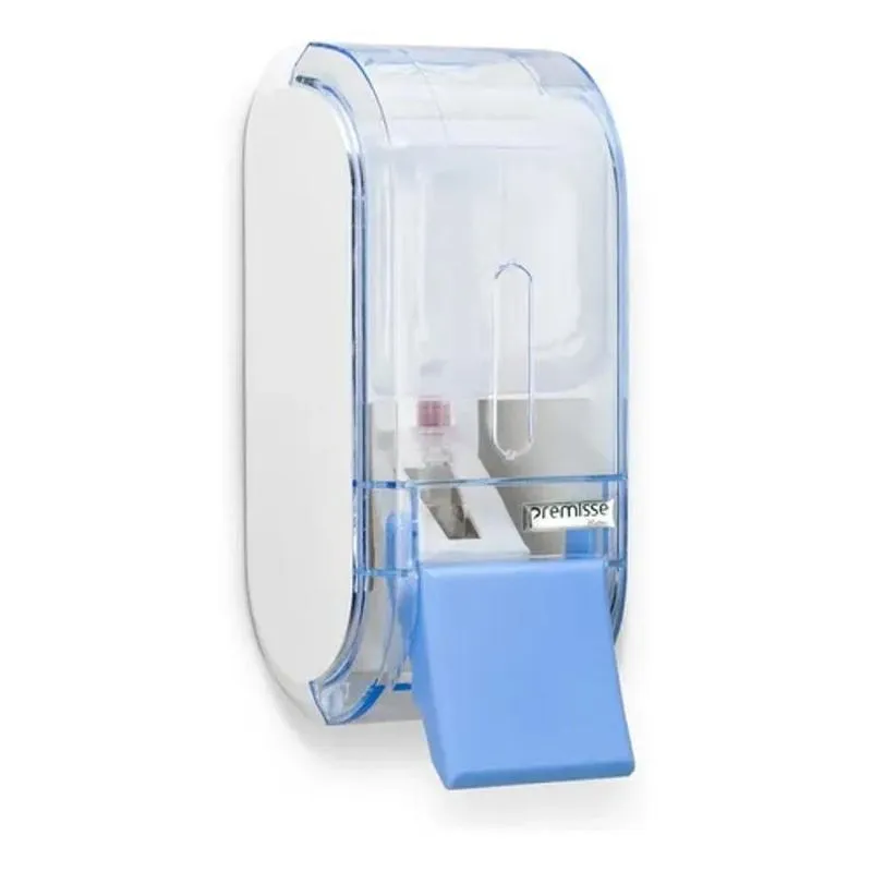 5x Dispenser Saboneteira Liquido Premisse Urban Compacta Azu