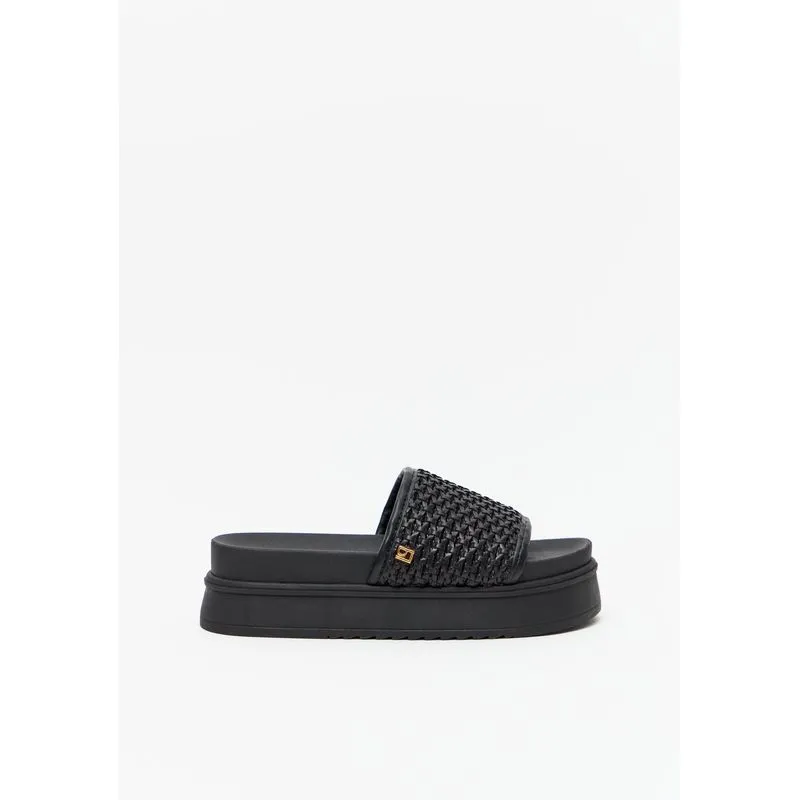 Slide Alto Tira Tramada Lp Preto 37