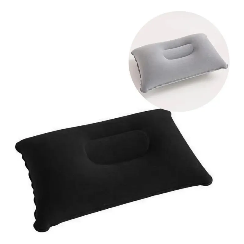 3x Travesseiro Inflável Viagem Almofada Camping Pesca Trekki