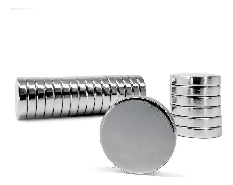 Ímã Neodímio 10x2 Mm N35 20 Unidades