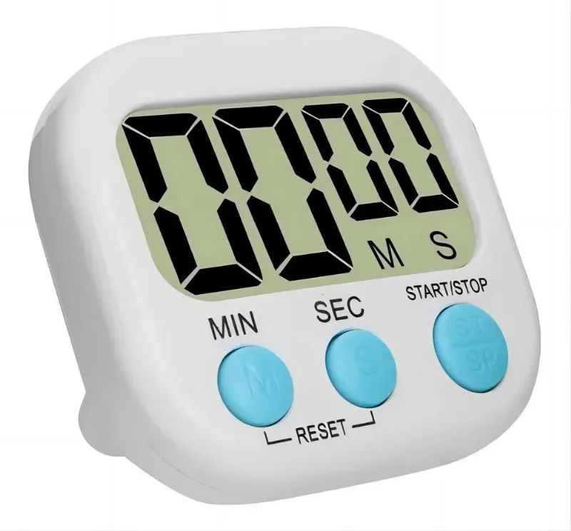 Temporizador Relogio Timer Despertador Lcd Digital Cozinha