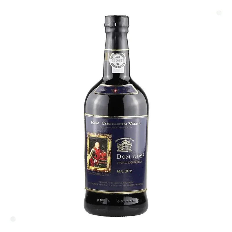 5x Vinho Do Porto Dom José Ruby Real Companhia Tinto 750ml