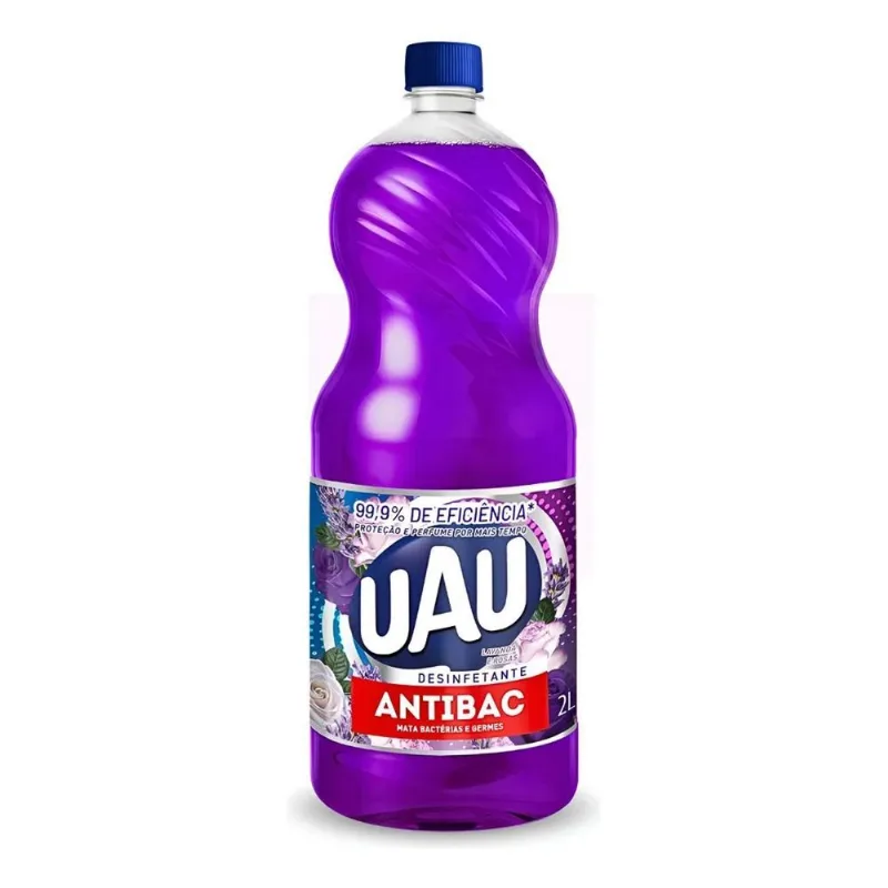 Desinfetante Antibac Uau Lavanda E Rosas 2l