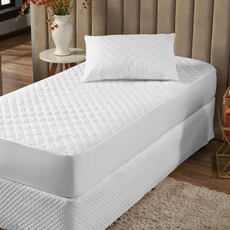 5x Protetor De Colchão Capa Impermeável Matelado Solteiro