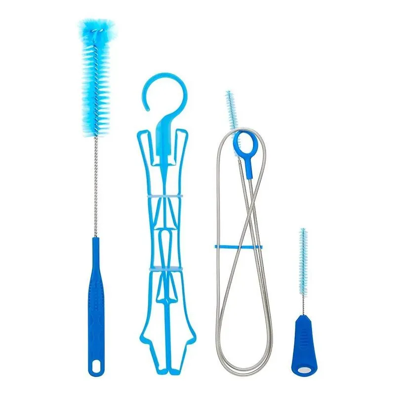 Kit De Escovas Para Limpeza Refil Água Mochila Hidratação