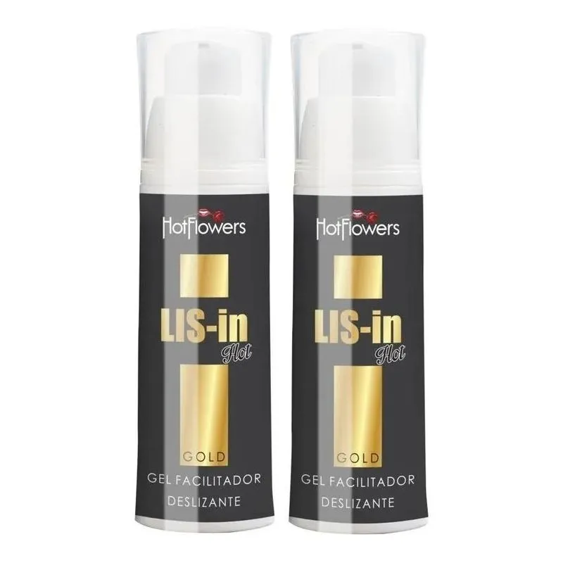 Kit 2 Lis-in Gold Gel Dessensibilizante Hot Flowers