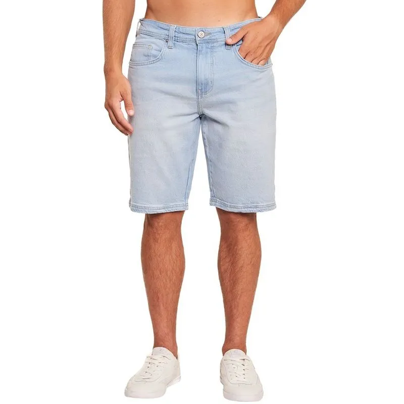 Bermuda Colcci Jeans Noah Slim Clear Masculina 40 / Azul