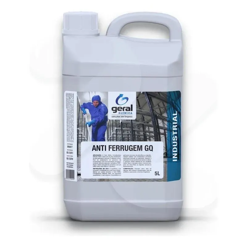 2x Removedor, Neutralizador E Anti Ferrugem Ferrox - 5 Lit