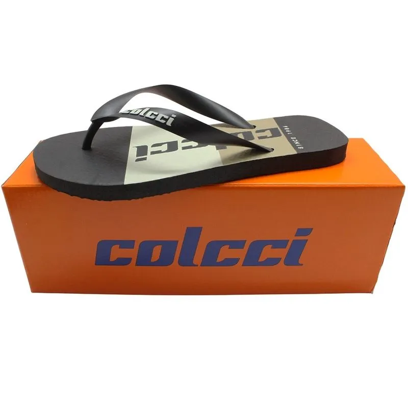 Chinelo Colcci Tricolor Preto Masculino 41/42 / Preto