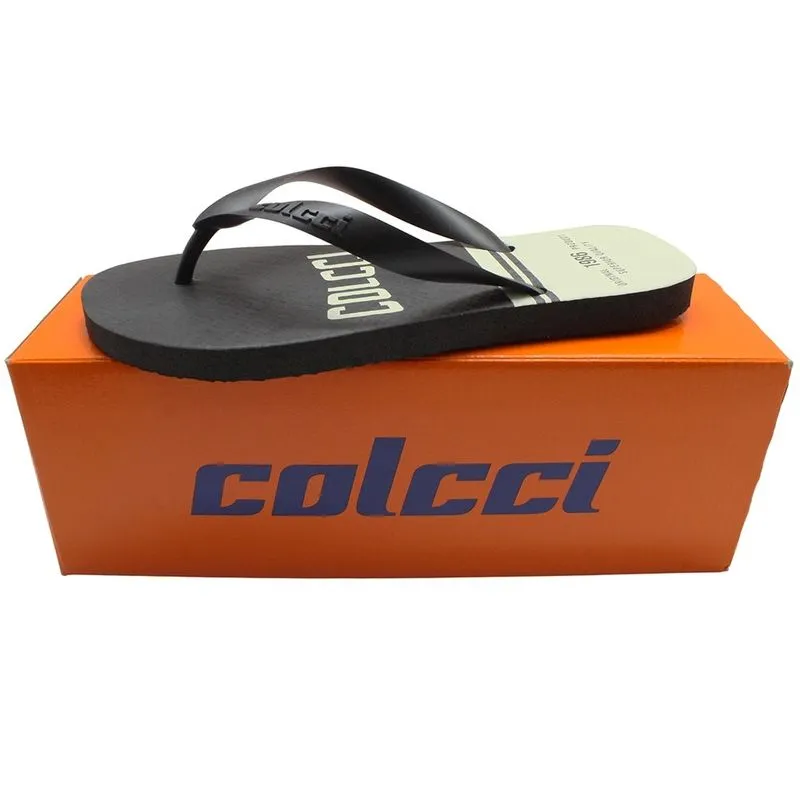 Chinelo Colcci Original Preto Masculino 43/44 / Preto