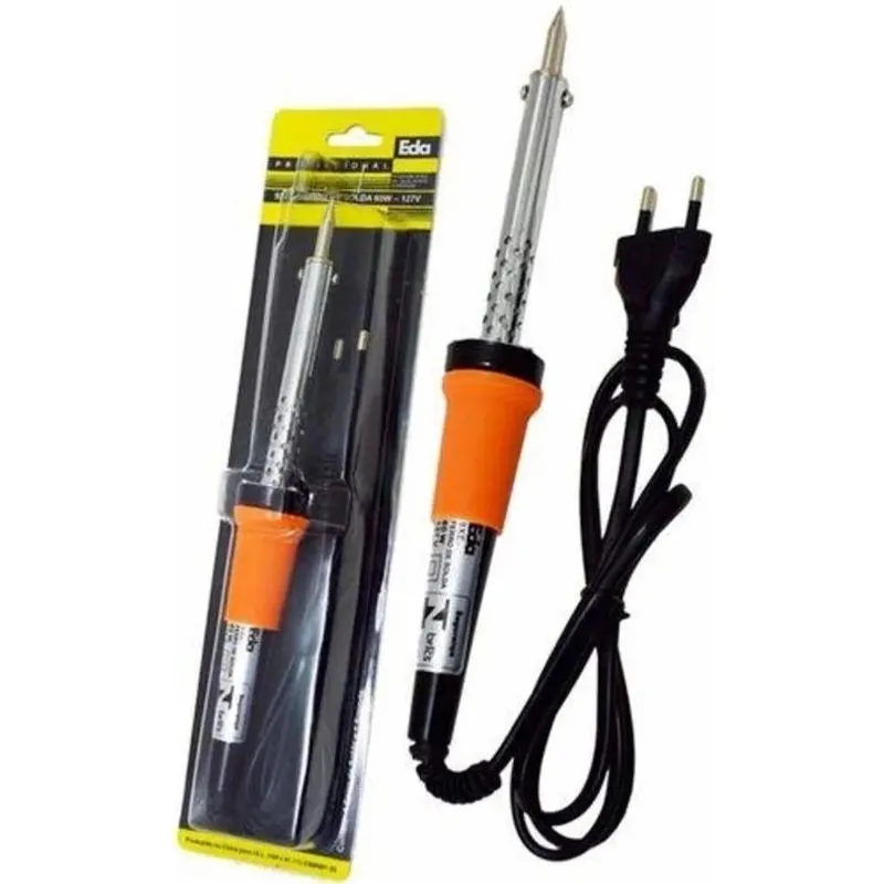 2x Ferro Caneta De Solda Com Suporte 30 Watts Eda