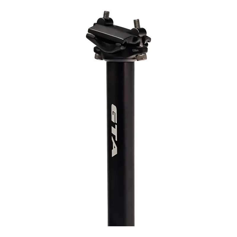 Canote De Selim Alumínio 2d Forjado 27.2 X 400mm Preto
