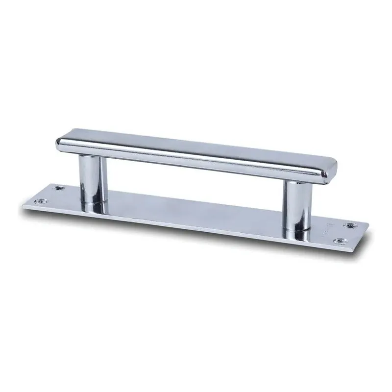 Puxador Para Porta Cromado 150 Mm - Jocec 120105