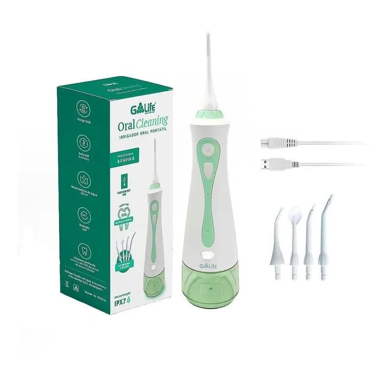 5x Irrigador Oral Portátil - Oral Cleaning - G-life