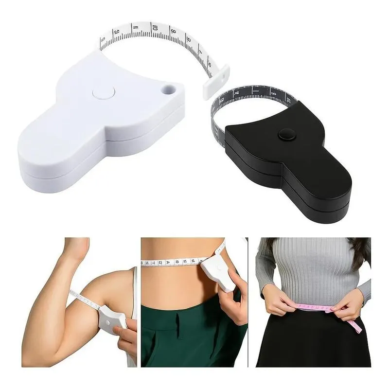 5x Fita Trena Métrica Antropométrica Cálculo Corporal De Imc