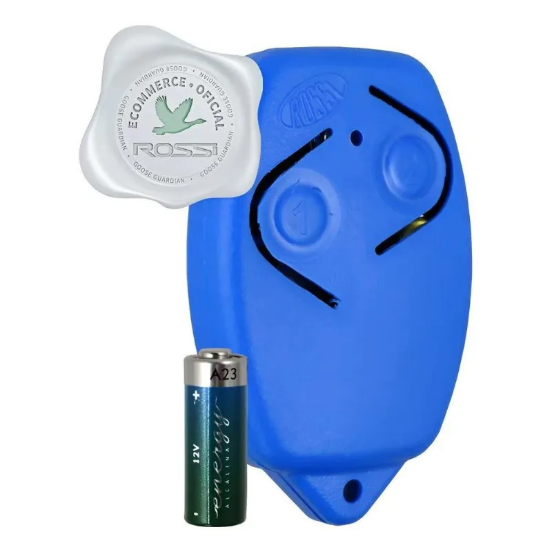 Controle Rossi 433mhz Hcs Rolling Code: Segur - 5 Oval Azul