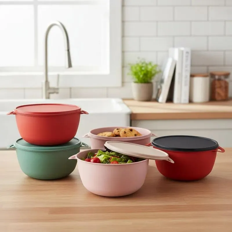 10 Bowls Coloridos 1l: Cozinha Organizada E Prat