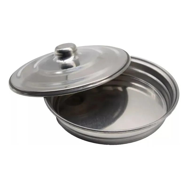 10x Bandeja De Pao Para Servir Ceia Do Senhor Aluminio Prat