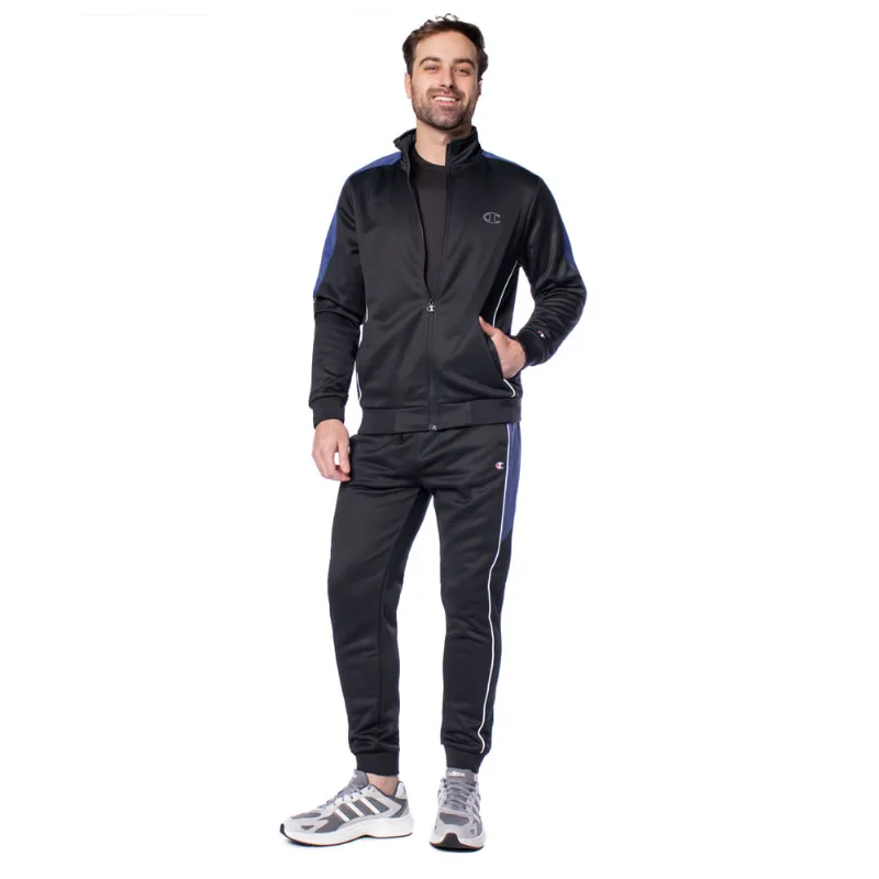 Agasalho Masculino Champion Tracksuit Esportivo Preto - XGG