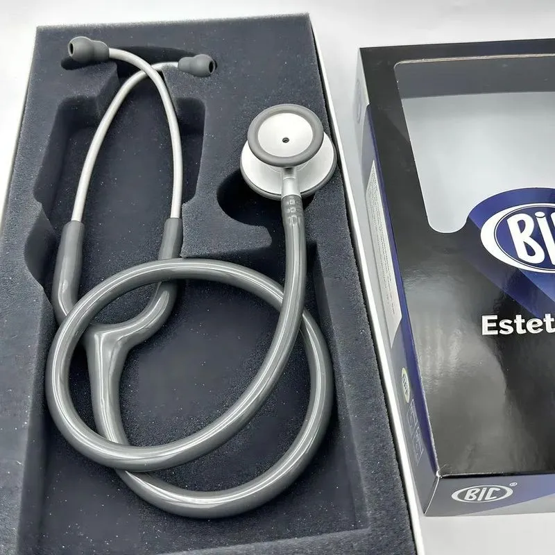 Bic - Best In Care Estetoscópio Duplo Cinza Profissional Com