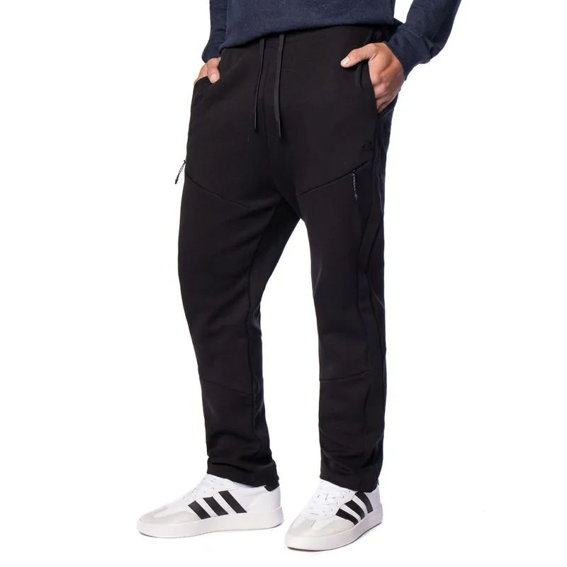 Calça Masculina Champions Moletom Reta Preto - XGG
