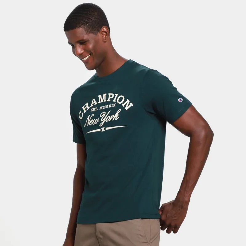 Camiseta Champion Masculina - Masculino - Verde escuro
