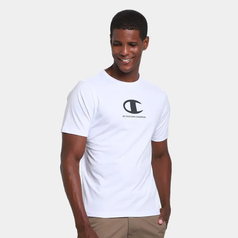 Camiseta Champion Be Your Own Masculina - Masculino - Branco