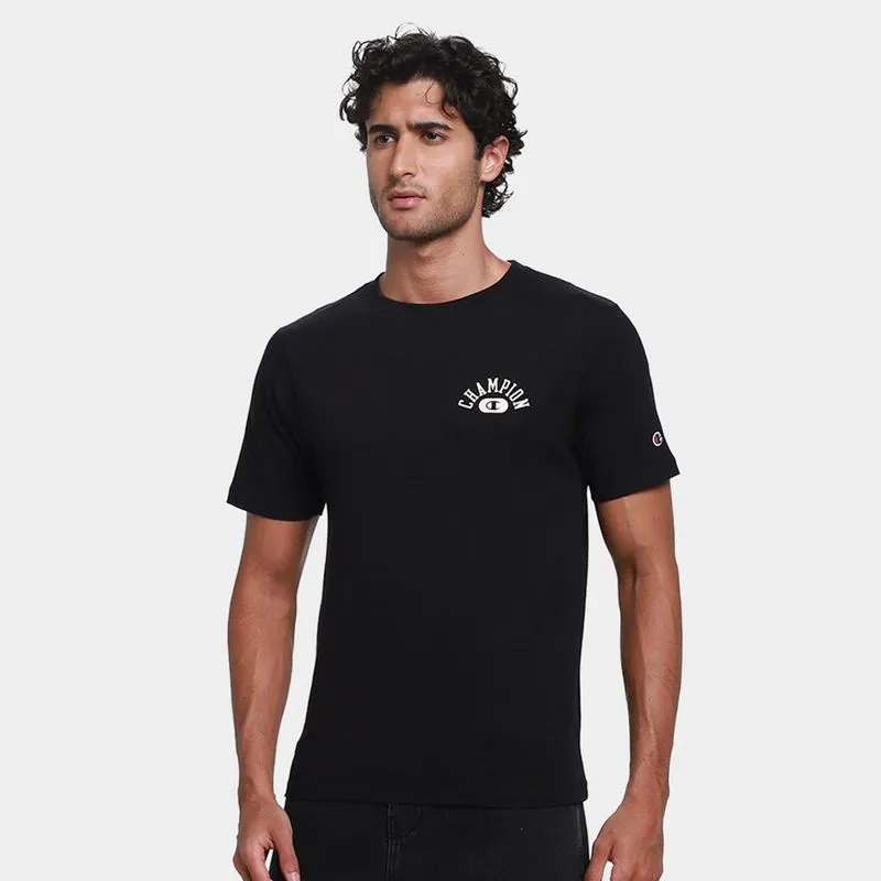 Camiseta Champion Arc Block Masculina - Masculino - Preto
