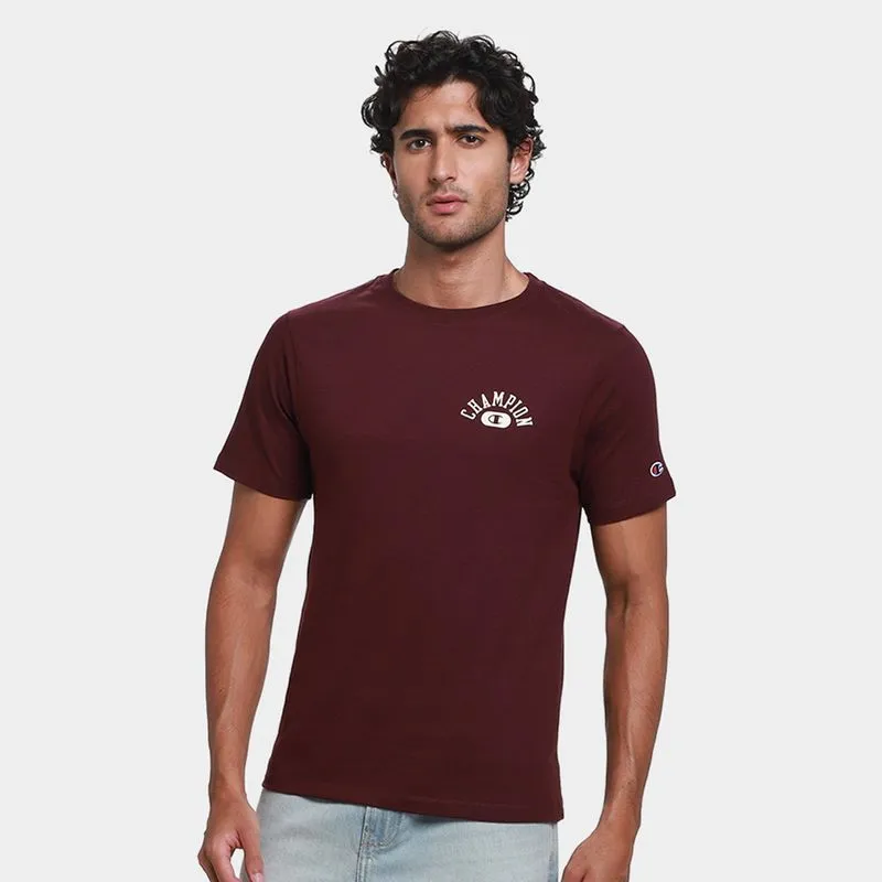Camiseta Champion Arc Block Masculina - Masculino - Marrom