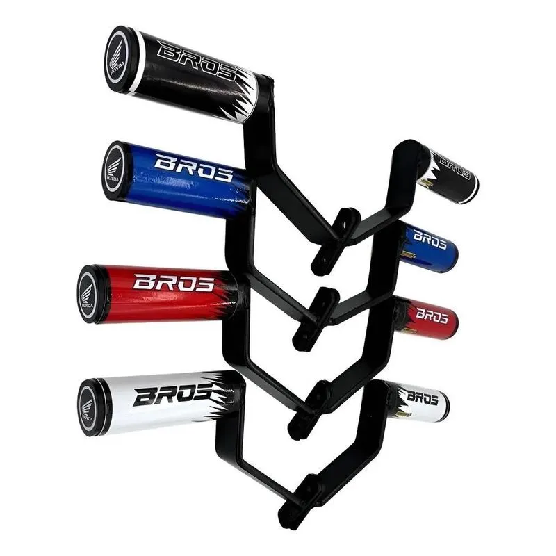 Slider Protetor Motor Bros 125/150/160: Segurança M - Branco