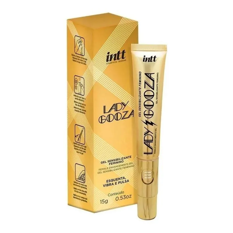 3x Lady Gooza Gel Sensibilizante Feminino Extra Forte 15g In