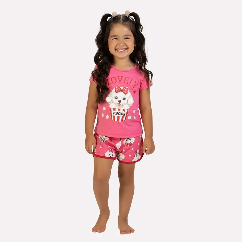 Pijama Infantil Menina Cachorrinho Kyly 1002186.40054.6