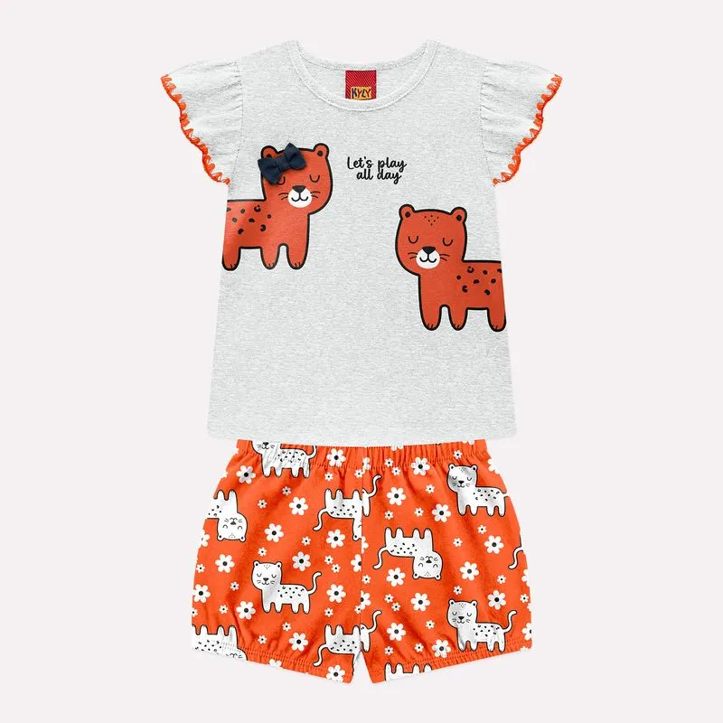 Conjunto Infantil Menina Bichinho Kyly 1002053.0467.2