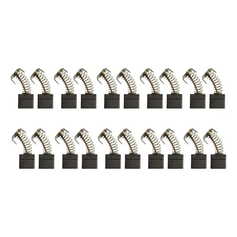3x Escova Carvão Makita Cb-204 Ga 7020 /ga 9020 - Kit 10 Par