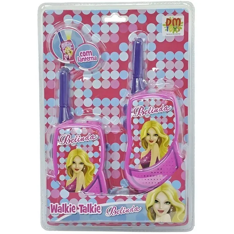 Radinho Comunicador Infantil Walk Talk Brinquedo Meninas