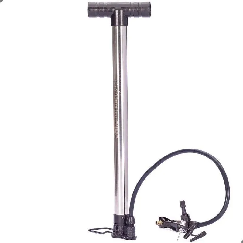 Bomba De Ar Manual Com 5 Bicos E Mangueira 50cm Marca Lorben
