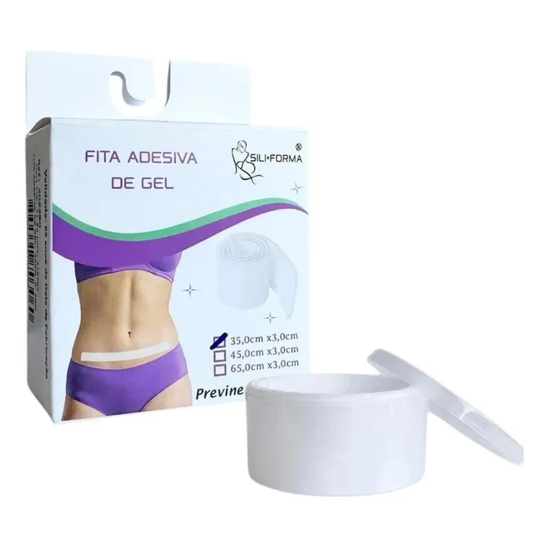 Fita De Silicone Cicatriz Hipertróficas Queloide Envio 24h