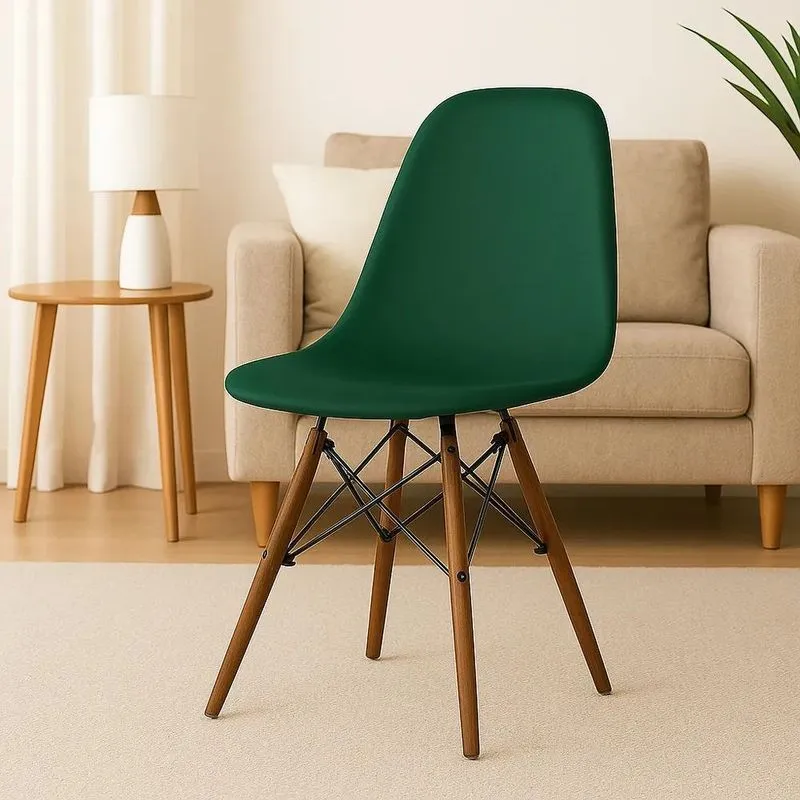 Capa Eames Eiffel: Proteção Luxo E Estilo P - Verde-bandeira