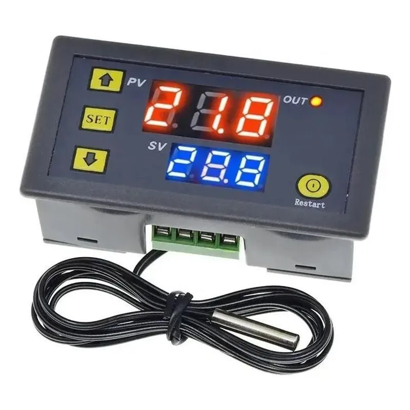 3x Controlador Temperatura Bivolt 110 220v Termostato W3230