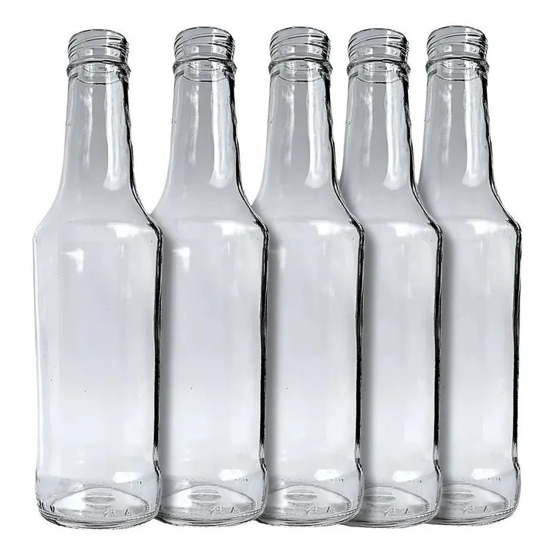 3x 15 Garrafa Vidro Ice 275 Ml Frasco
