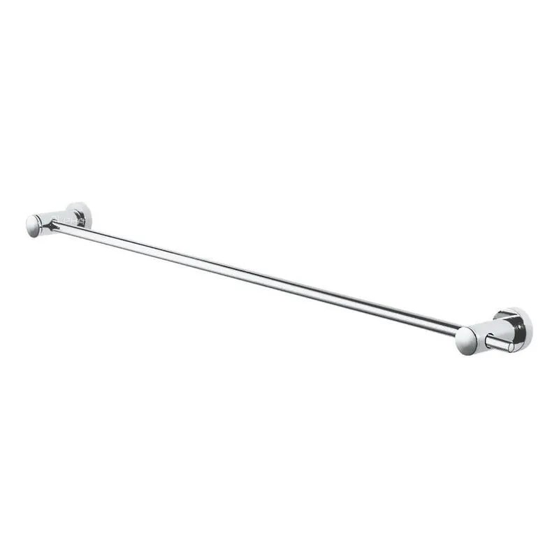 Suporte Porta Toalha De Banho Toalheiro Reto Aço Inox Polido