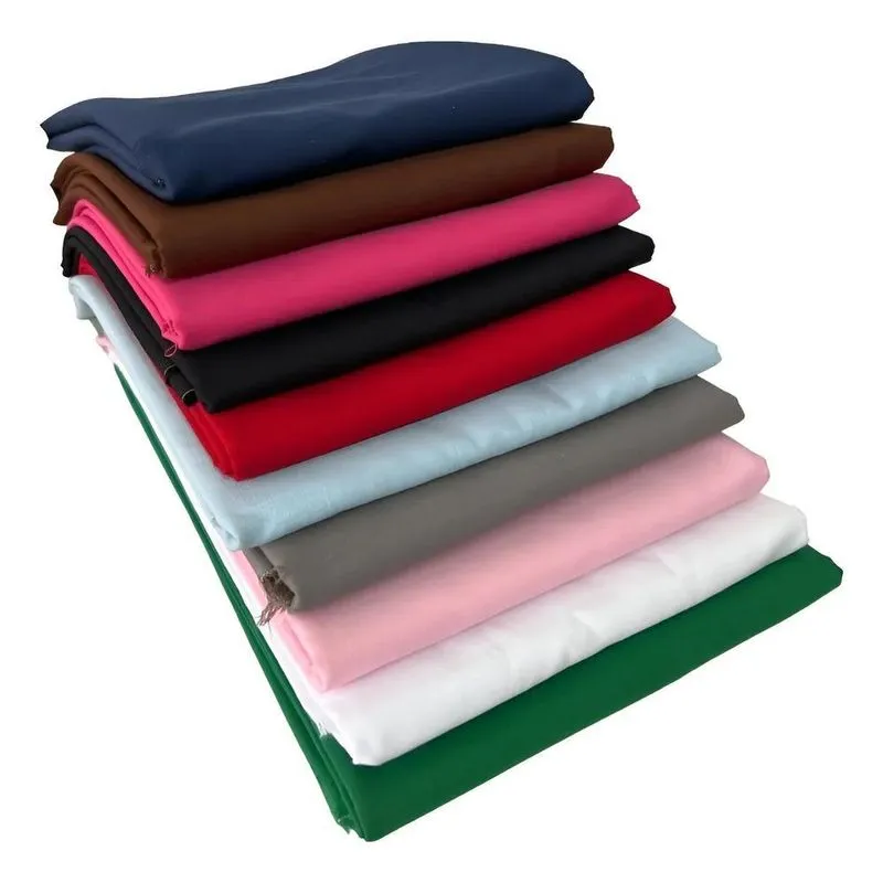 Algodão Tricoline Liso Premium 1m X 1,50m: Cores Vi - Branco