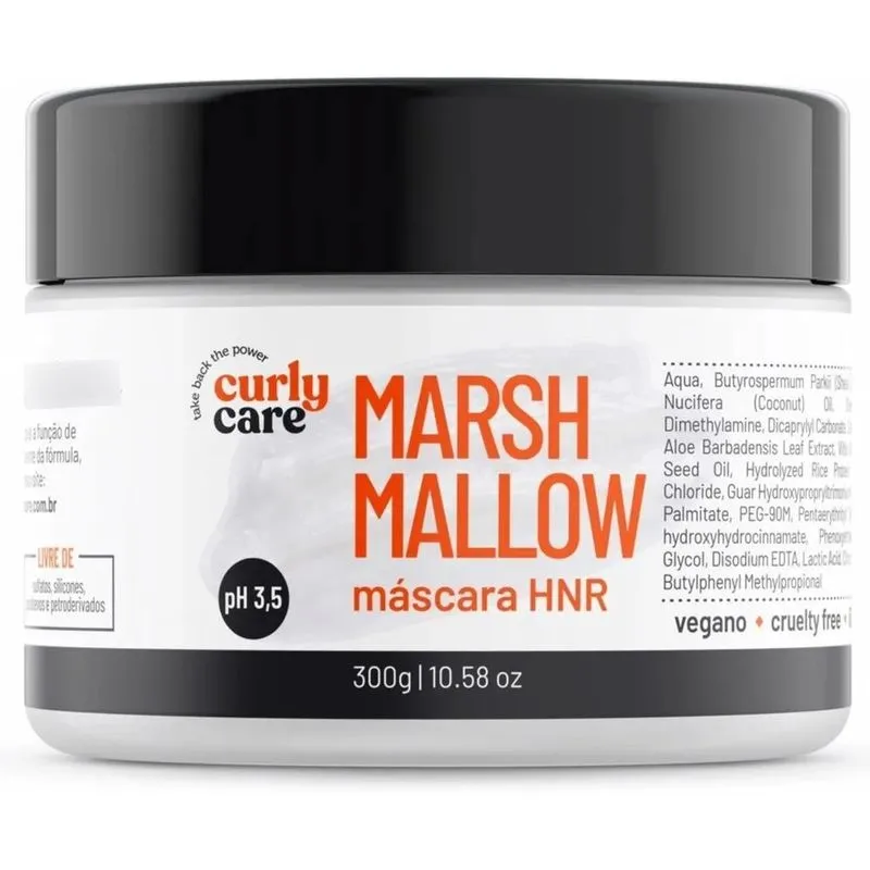 3x Mascara Marshmallow 3 Em 1 Hidratação, Nutrição Reconstru